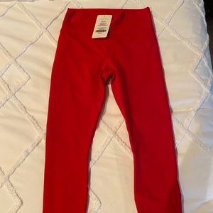 Fabletics high waisted power hold 7/8 leggings